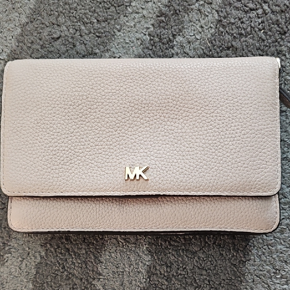 Michael Kors Pebble Leather Clutch